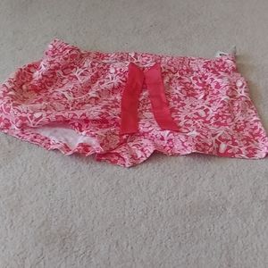 White and pink short bottoms size womens small